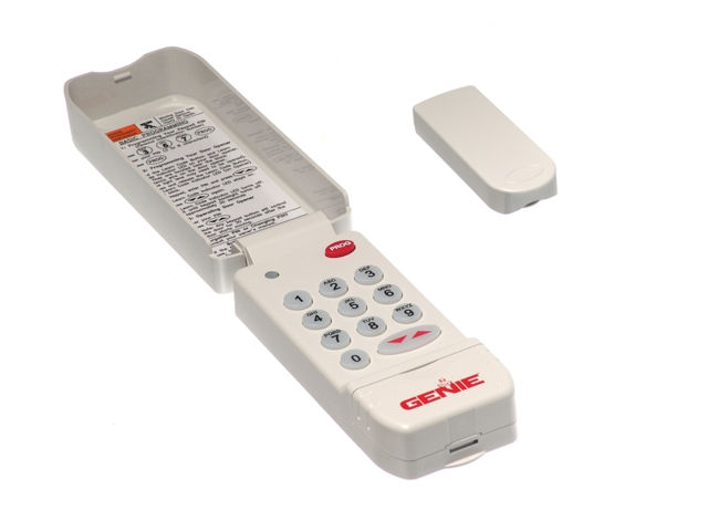 Genie-garage-door-opener-wireless-keypad-model-gpwk-12-gwk-1