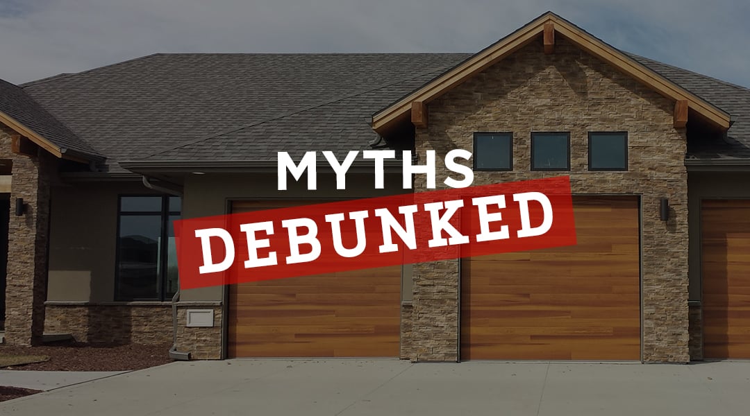 Blog-3 Common Garage Door Myths DebunkedTW