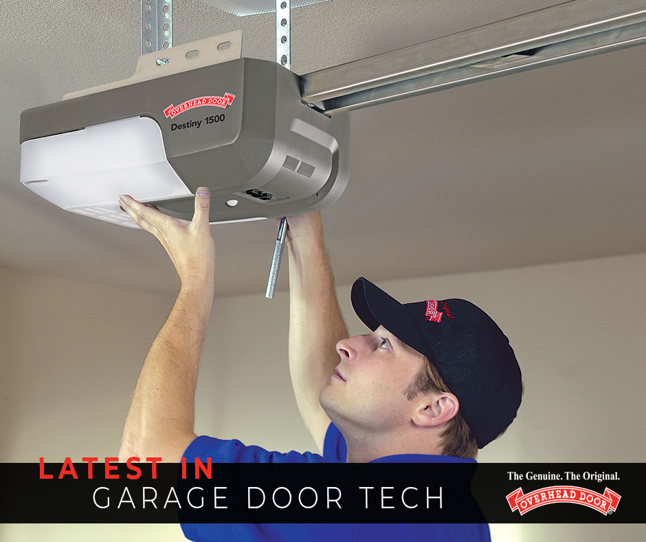 Man Fixing Garage Door 