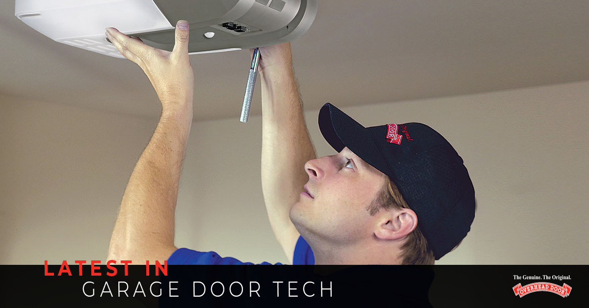 Man Fixing Garage Door 